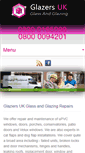 Mobile Screenshot of glaziers-uk.net